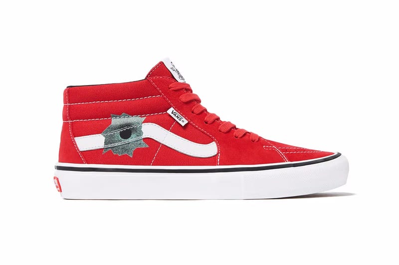 Nate Lowman Supreme Vans Skate Grosso Mid Release Date