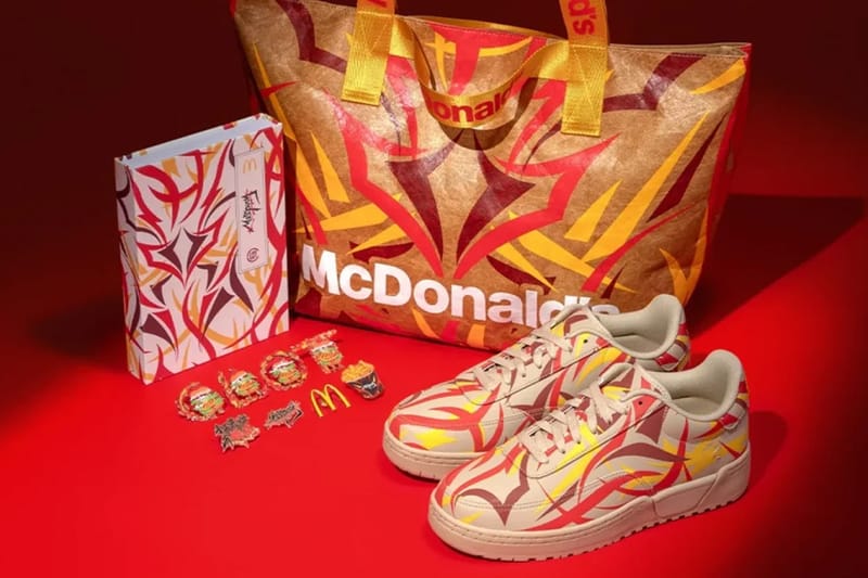 DRESSCAMP x MCM コラボスニーカー　swag CLOT x McDonalds McSpicy Alienegra Collection | Hypebeast