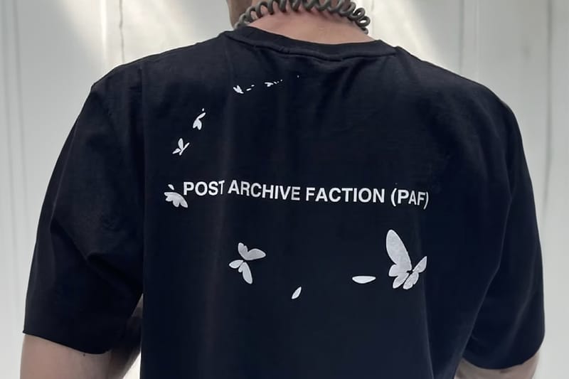 Tシャツ・カットソー POST ARCHIVE FACTION SOUVENIR TEE 4 5FT1705 post-archive-faction-souvenir-
