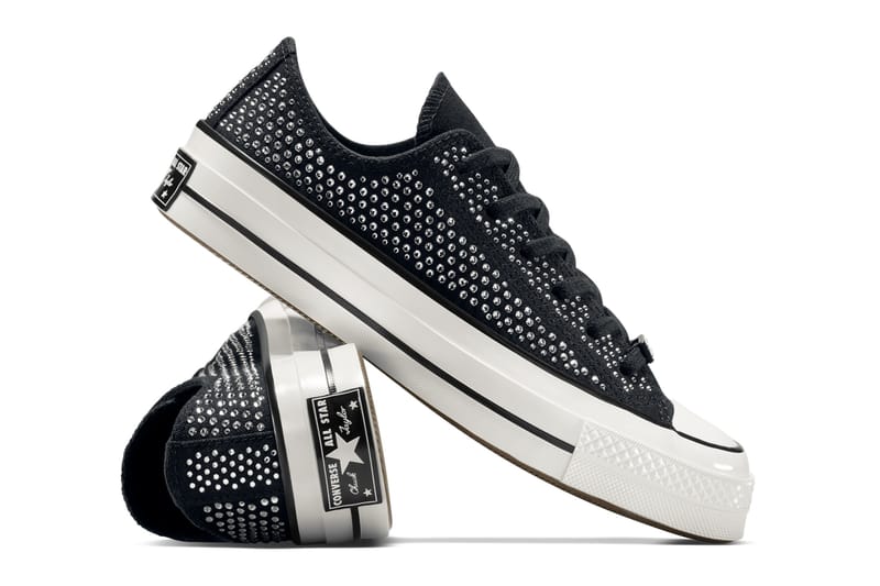 converse Chuck 70スワロスキー スニーカー Converse Chuck 70 De Luxe Squared Swarovski Release Date