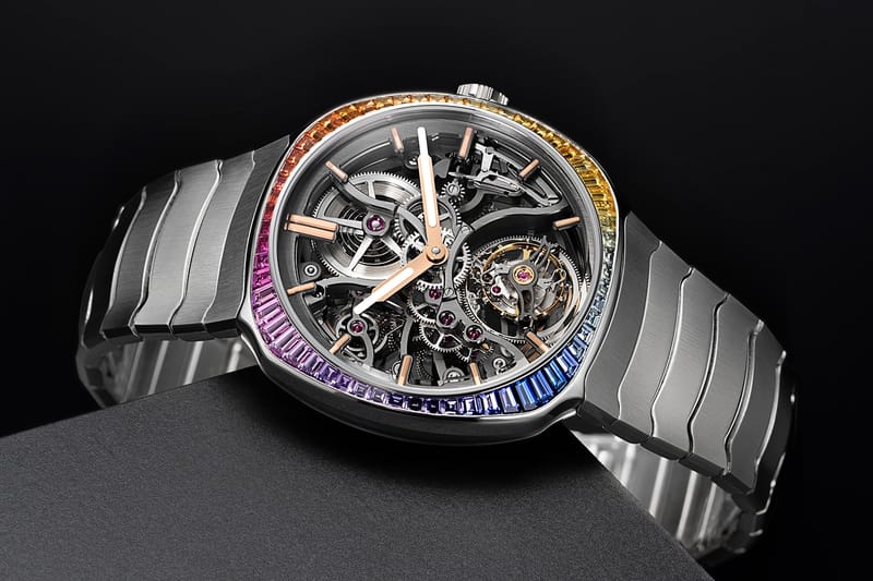 モリリン Streamliner Tourbillon Skeleton Rainbow - H. Moser & Cie.