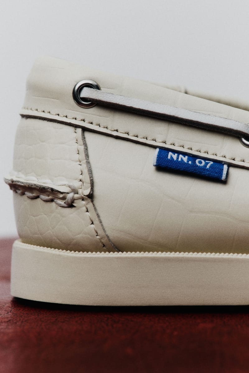 NN.07 x Sebago Docksides Portland Crocodile Release Info