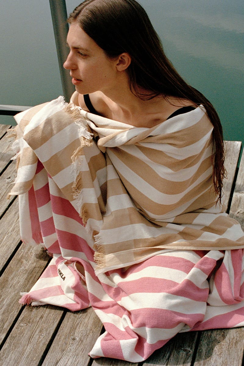 水着・ラッシュガード tekla beach towel Beach Towel – Azul | Tekla Fabrics