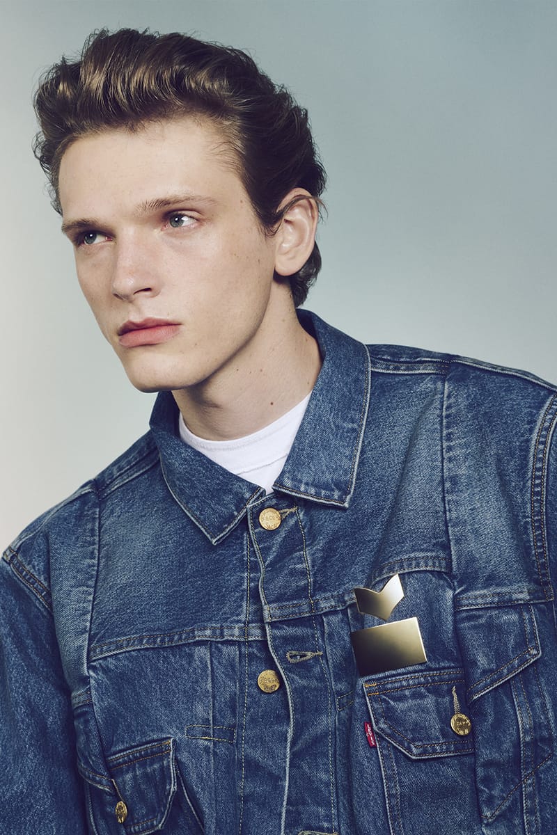 Levi's® X Sacai Men's Denim Jacket - Dark Wash | Levi's® US