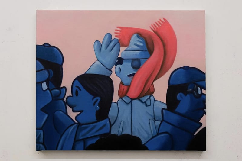 face oka 'THE KIDDING HEADS' Exhibition Tokyo | Hypebeast