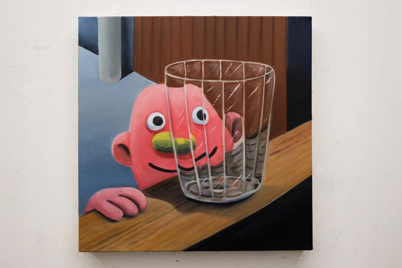 face oka 'THE KIDDING HEADS' Exhibition Tokyo | Hypebeast