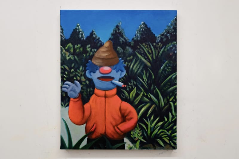 face oka 'THE KIDDING HEADS' Exhibition Tokyo | Hypebeast