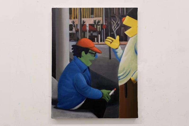 face oka 'THE KIDDING HEADS' Exhibition Tokyo | Hypebeast