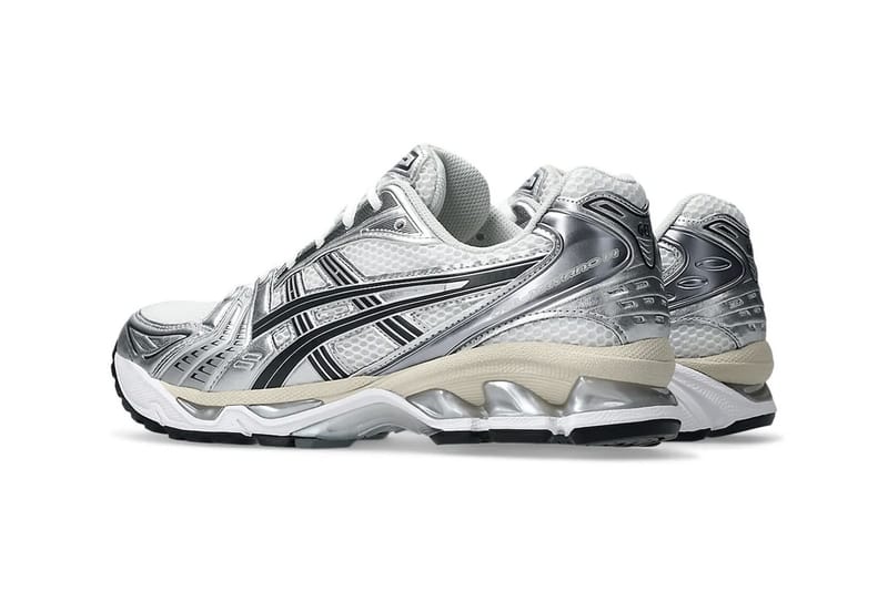 ★ASICS★ GEL-KAYANO 14 white silver gray Asics Men's Gel-Kayano 14 White/Slate Grey – West NYC