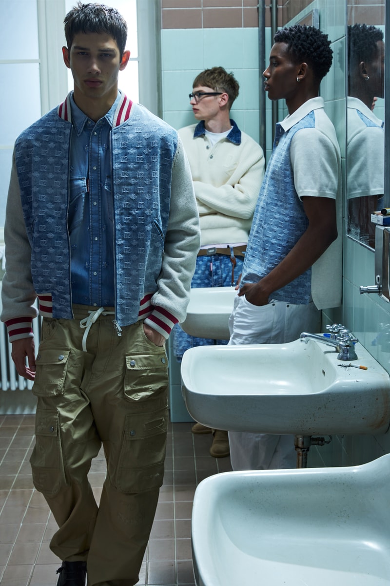 Dsquared2 Resort 2026 Outfits the Rebellious Schoolboy | Hypebeast