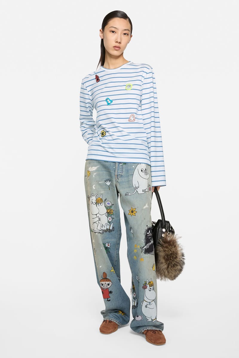 Acne Studiosムーミン刺繍ストレートデニム M 鳳凰院きょうま様専用 ACNE STUDIOS X MOOMIN - メルカリ