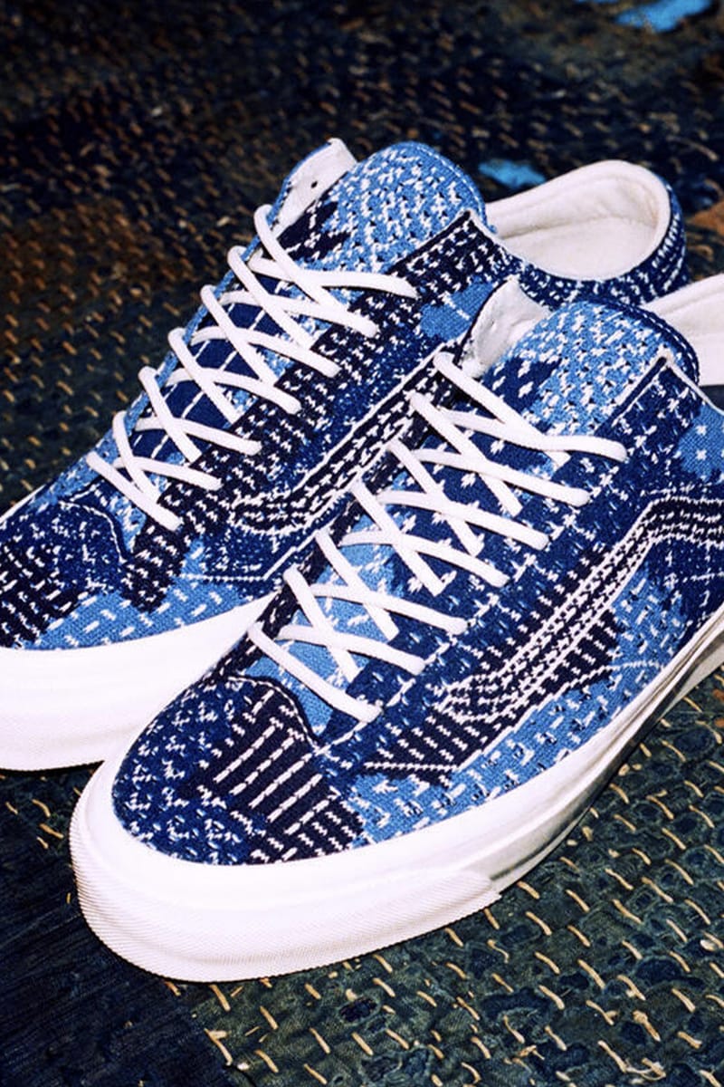 FDMTL x OTW by Vans Half Cab 33 Denim ファンダメンタル OTW by Vans X FDMTL Half Cab 33 in Indigo Blue | Vans