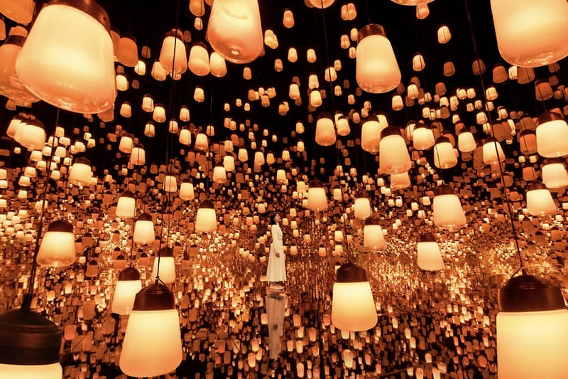 Universe of Existence Universe of Perception: teamLab Biovortex Opening ...