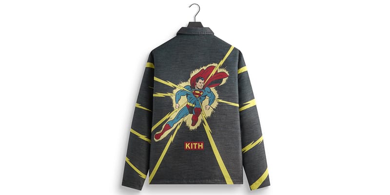 ☆ KITH x SUPERMAN ‘Kryptonite’ コラボスウェット ☆ Superman | Kith Kryptonite Nelson Crewneck - Black