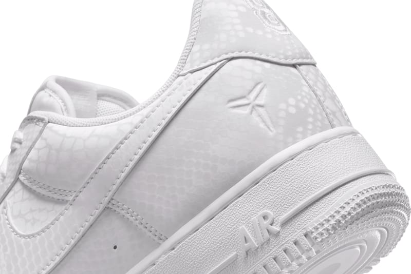 Kobe Bryant Nike Air Force 1 Low Triple White IB0018-100