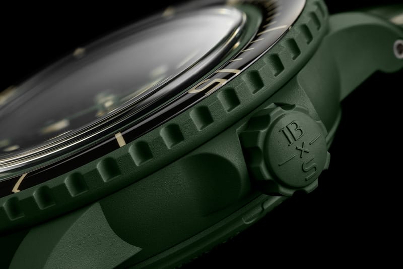 Blancpain〉×〈Swatch〉“Bioceramic Scuba Fifty Fathoms GREEN ABYSS