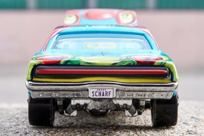 Kenny Scharf and Hot Wheels 