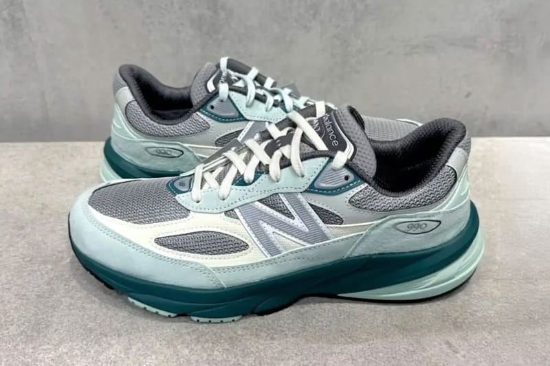 New Balance 990v6 Community Navy Mint Release Info | Hypebeast
