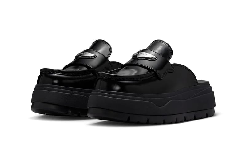 AIR JORDAN ブラック ローファー 24cm AIR JORDAN ブラック ローファー 24cm