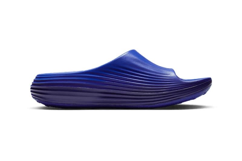 Nike ReactX Rejuven8 Slides “Hyper Royal” Release info | Hypebeast
