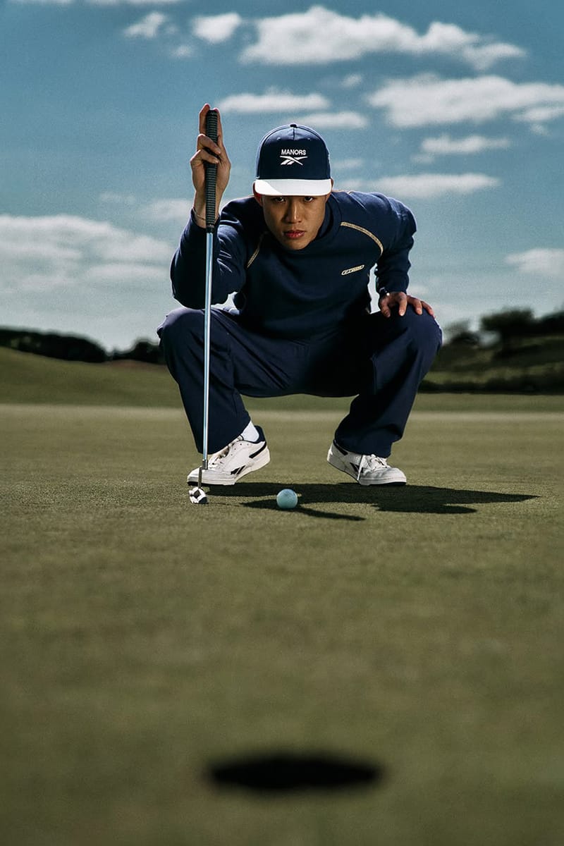 Reebok and MANORS Golf OG Pump Club C Collection | Hypebeast
