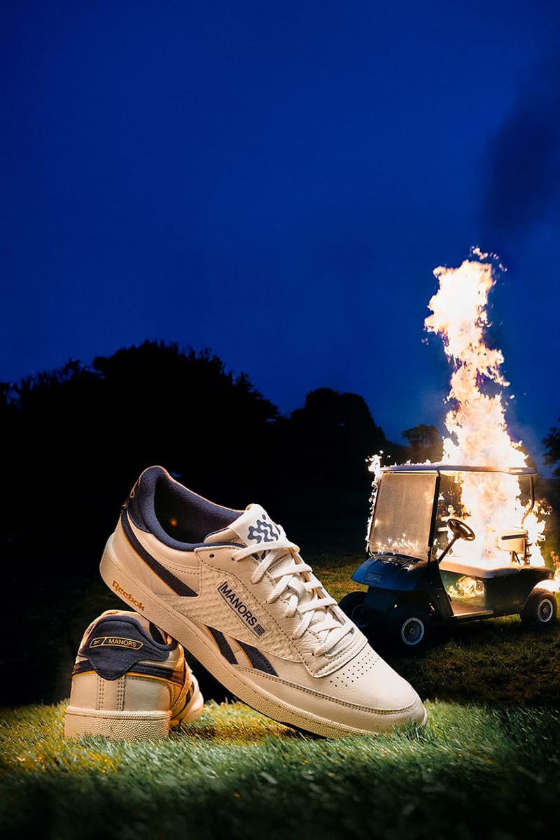 Reebok and MANORS Golf OG Pump Club C Collection | Hypebeast
