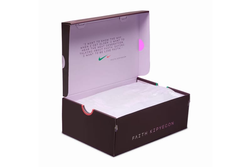 Informações do lançamento da coleção Nike Running Faith Kipyegon
