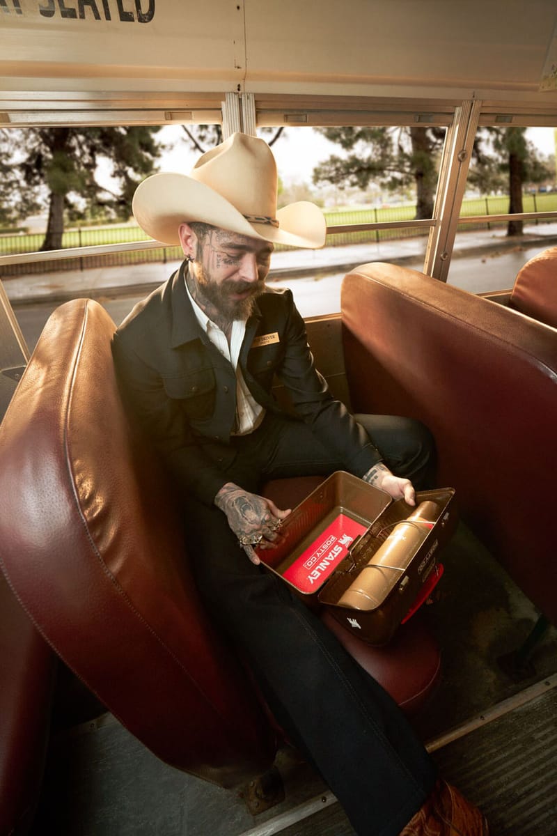 Post Malone brinda com Stanley em colaboração camuflada | Hypebeast