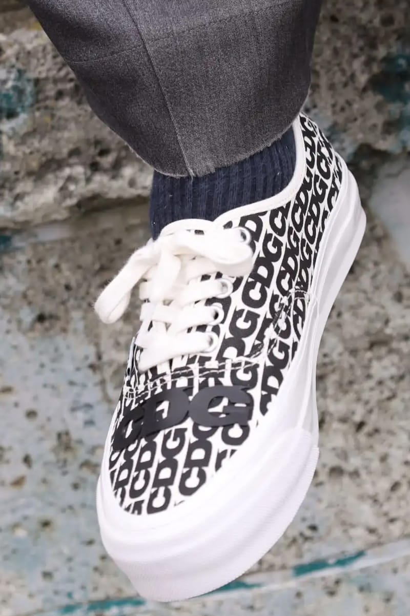 COMME des GARÇONS x Vans Authentic Release Info | Hypebeast