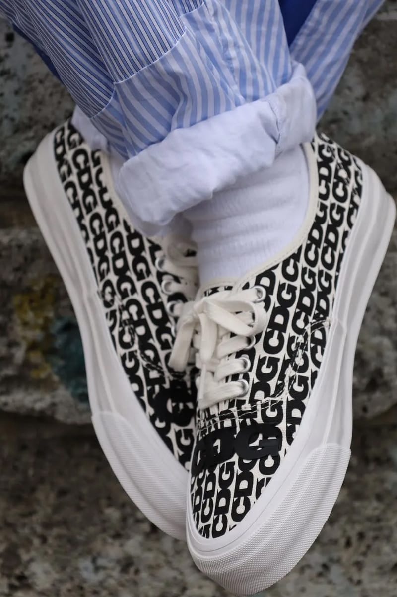 COMME des GARÇONS x Vans Authentic Release Info | Hypebeast