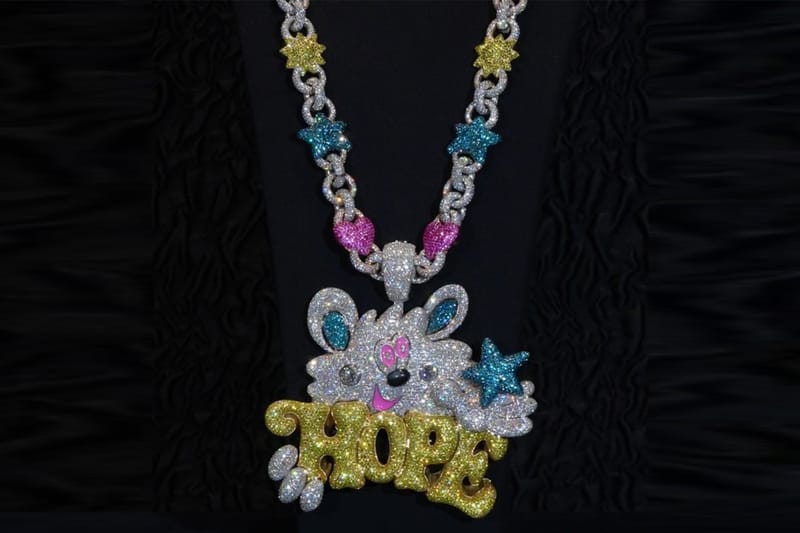 BTS J-Hope Verdy Designed Iced-Out Alex Moss NY Chain