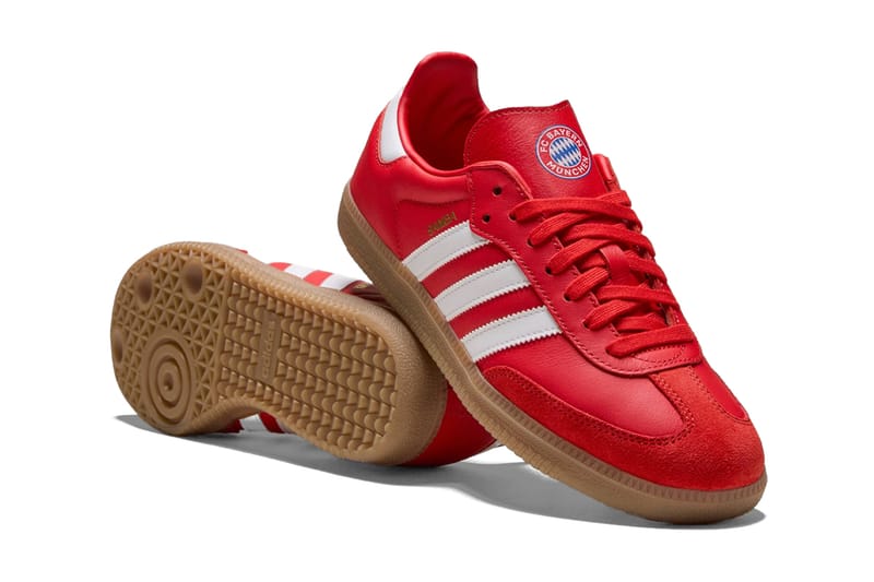 バイエルン★adidas × FC Samba Bayern サンバインドアサッカー FC Bayern x adidas Samba Shoes Release Info | Hypebeast