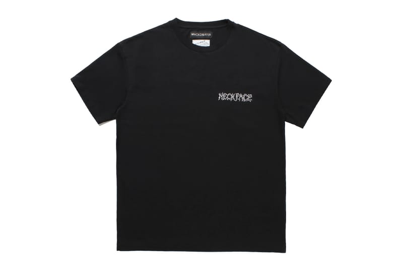 国内発送【WACKO MARIA】NECK FACE /CREW NECK T-SHIRT (TYPE-2) WACKO MARIA Standard Crew Neck T-Shirt Type-2 in Black | FWRD