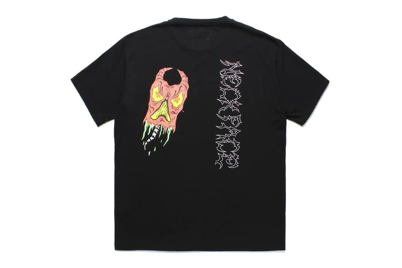 WACKO MARIA + Neck Face Logo-Embroidered Printed Tシャツ NECK FACE x WACKO MARIA Collection Release Info | Hypebeast