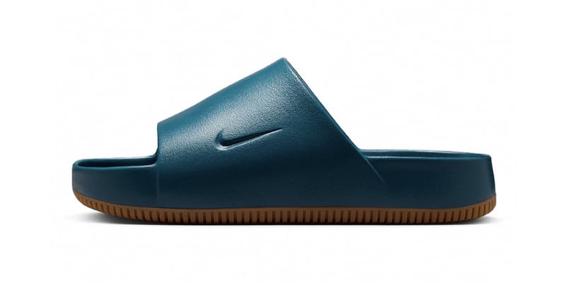 ◆Nike◆ calm mens slides FD4116-402 Nike Calm Slide “Blue Force” Release Info | Hypebeast