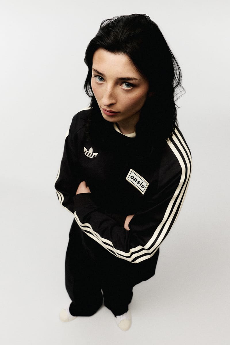 oasis Noel Gallagher着用 adidas ナイロンジャージ Oasis x adidas 