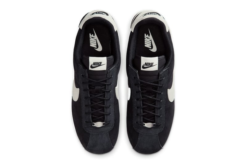 人気 ☆NIKE☆ CORTEZ BLACK AND SAIL Your Cool Uncle's Cortez Just Got a Suede Suit