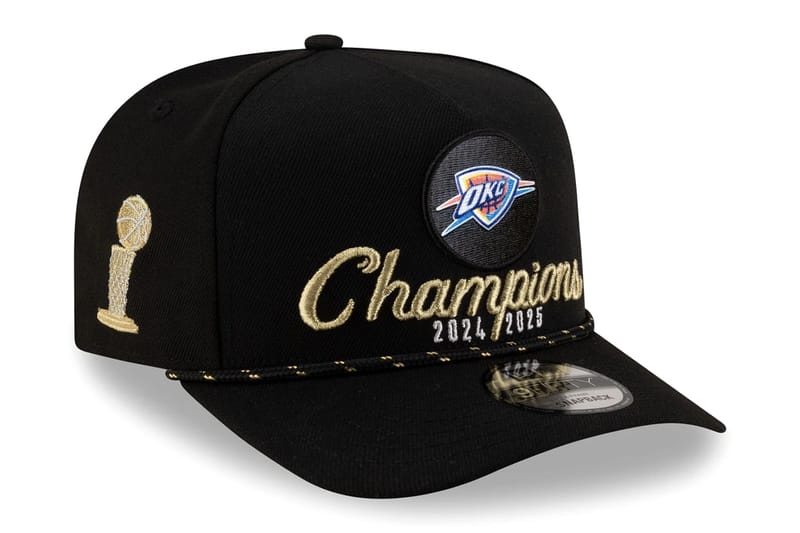OKC Thunder x New Era Championship Cap Release Info | Hypebeast
