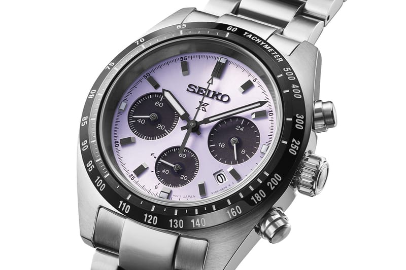 Seiko Prospex Speedtimer Edo Purple SSC955 Info | Hypebeast