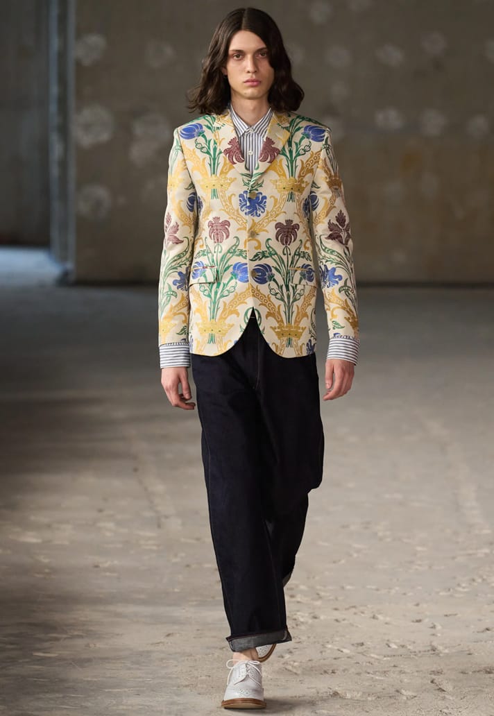 希少JUNYA WATANABE MAN ×Borsalino Italy Junya Watanabe MAN Spring-Summer 2026 “This time, I took interest