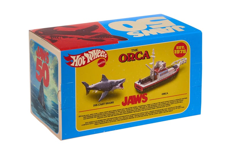 ホット ウィールが映画ジョーズ50周年記念の特別なセットを発売