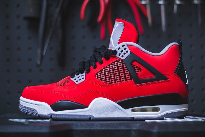 シューズ(男性用) NIKE AIR JORDAN 4 RETRO TORO BRAVO Jordan 4 Retro Toro Bravo Men's - 308497-603 - US