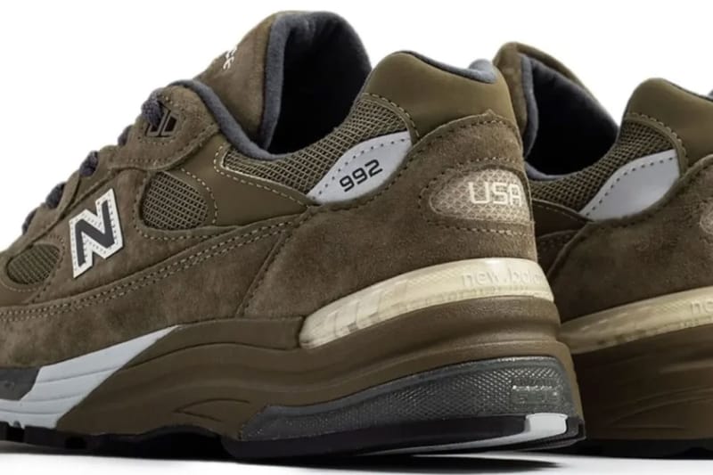 New Balance 992 Made in USA Dark Camo Release Info | Hypebeast