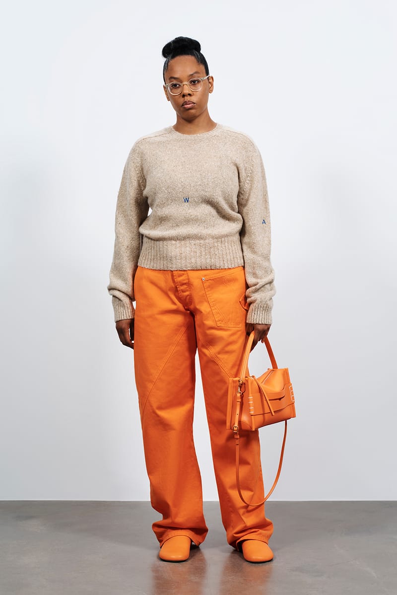 【送料&関税込】J.W. Anderson Orange Leather Pant JW Anderson Orange leather pant | gebnegozionline | REVERSIBLE