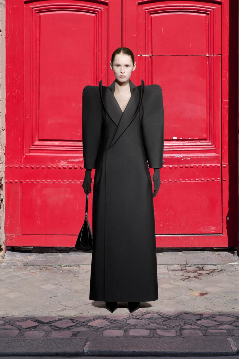 ワンピース BALENCIAGA FW25 'Upside Down' dress (831075T3390 1060) BALENCIAGA FW25 'Upside Down' dress (831075T3390 1060