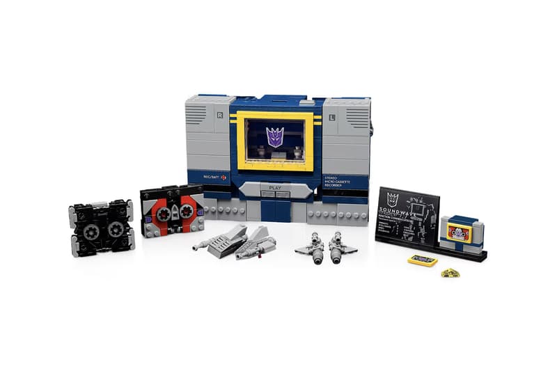 LEGO Icons TRANSFORMERS Soundwave 套装发售资讯 | Hypebeast