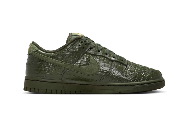 Nike Dunk Low 推出全新鳄鱼皮纹理新配色「Crocodile」 | Hypebeast