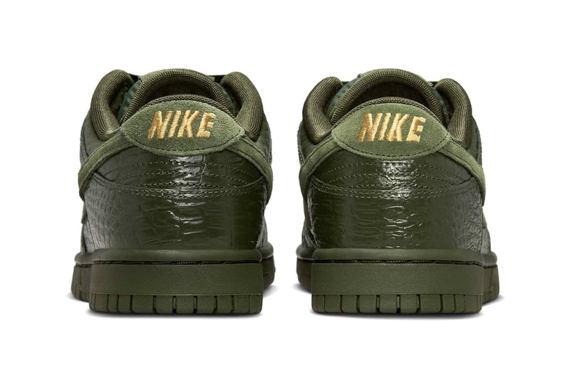 Nike Dunk Low 推出全新鳄鱼皮纹理新配色「Crocodile」 | Hypebeast