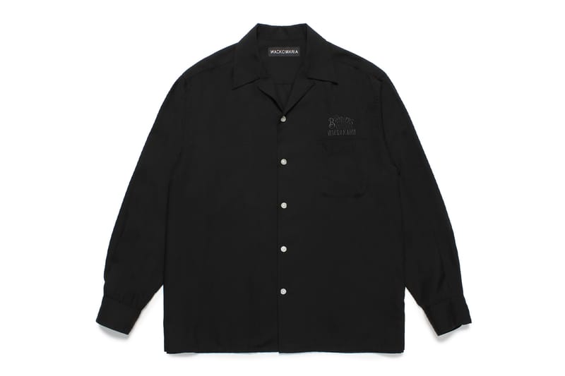 【新品】WACKO MARIA SWITCHING SHIRT BLACK WACKO MARIA(ワコマリア)｜SWITCHING SHIRT ( TYPE-1 )｜正規