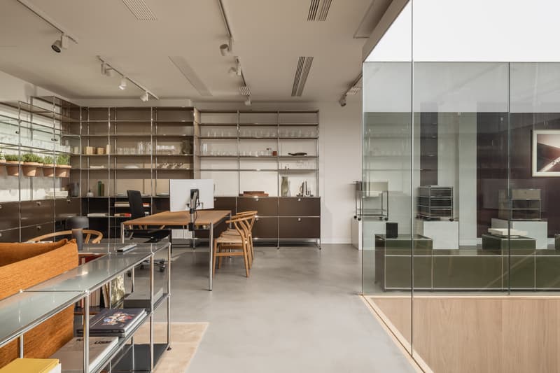USM Modular Furniture London Marylebone Showroom Store | Hypebeast